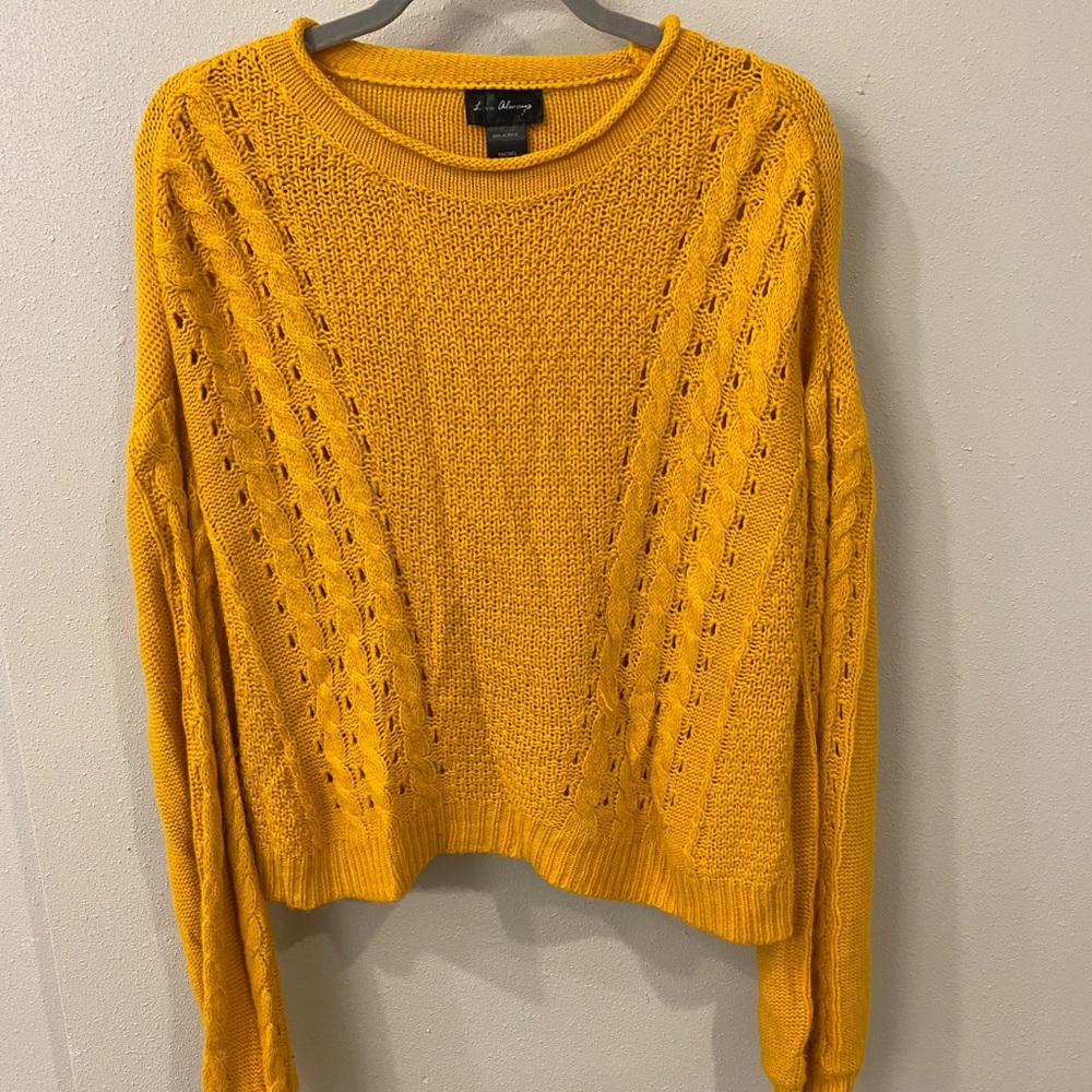 Mustard Color Sweater